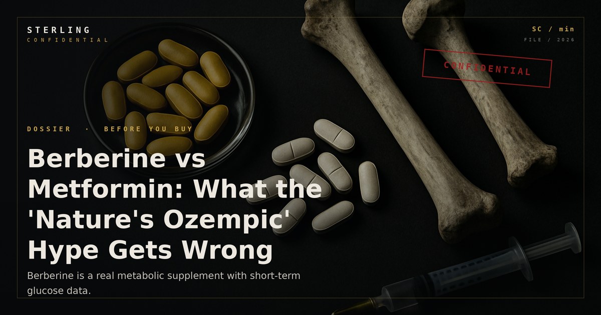 Berberine vs Metformin: What the 'Nature's Ozempic' Hype Gets Wrong