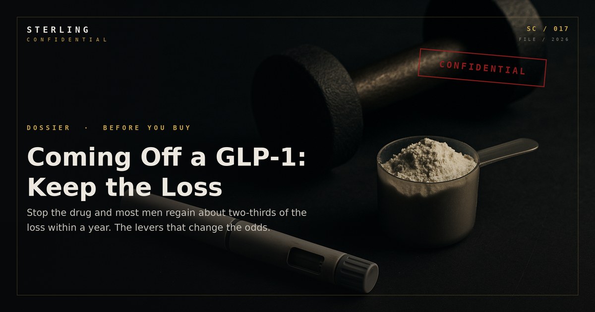 Coming Off a GLP-1: What Happens to Your Weight, and How to Keep the Loss