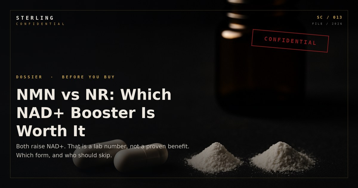 NMN vs NR: Which NAD+ Booster Is Worth It, and Should You Buy Either