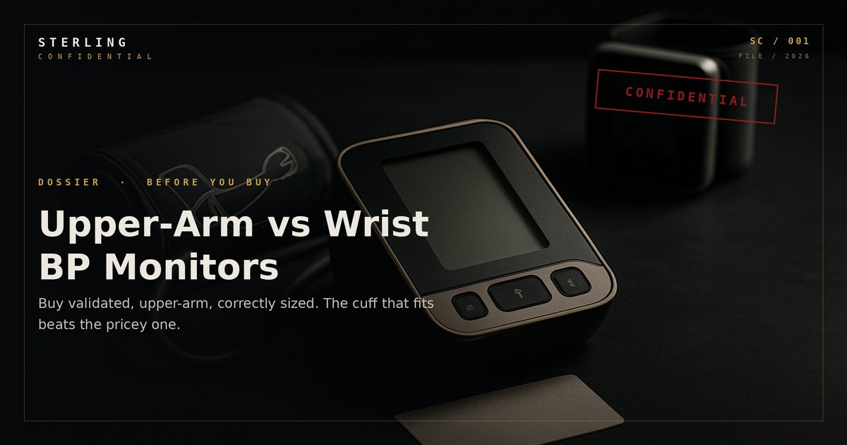 Upper-Arm vs. Wrist Blood-Pressure Monitors: Which Should You Buy for Home Tracking?